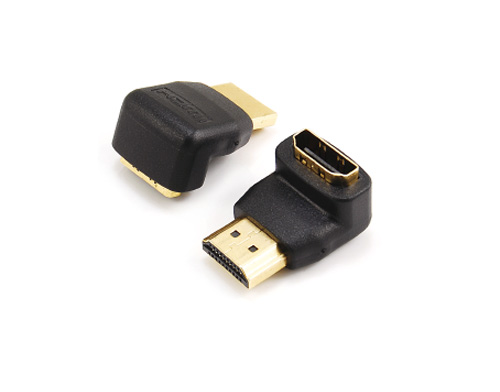 HDMI male to HDMI female adaptor,90° angle type